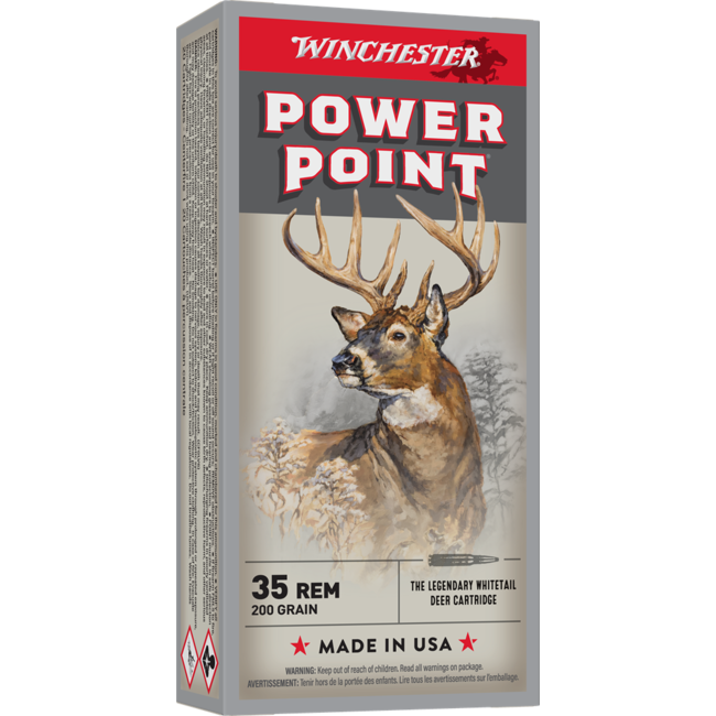 Winchester Power-Point Ammunition Cal.35 Rem 200Gr