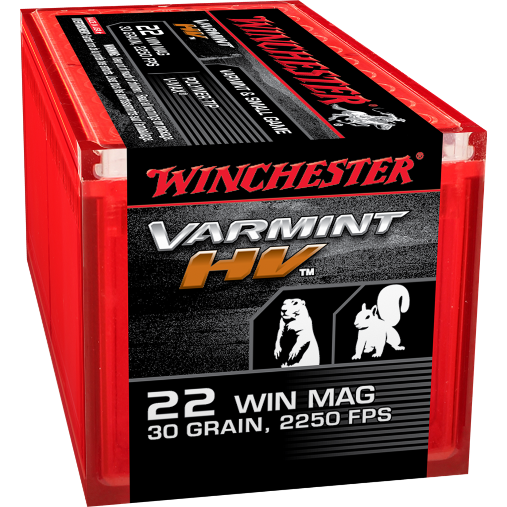 WINCHESTER Munitions Winchester Varmint Hv Cal.22 Win Mag 30Gr