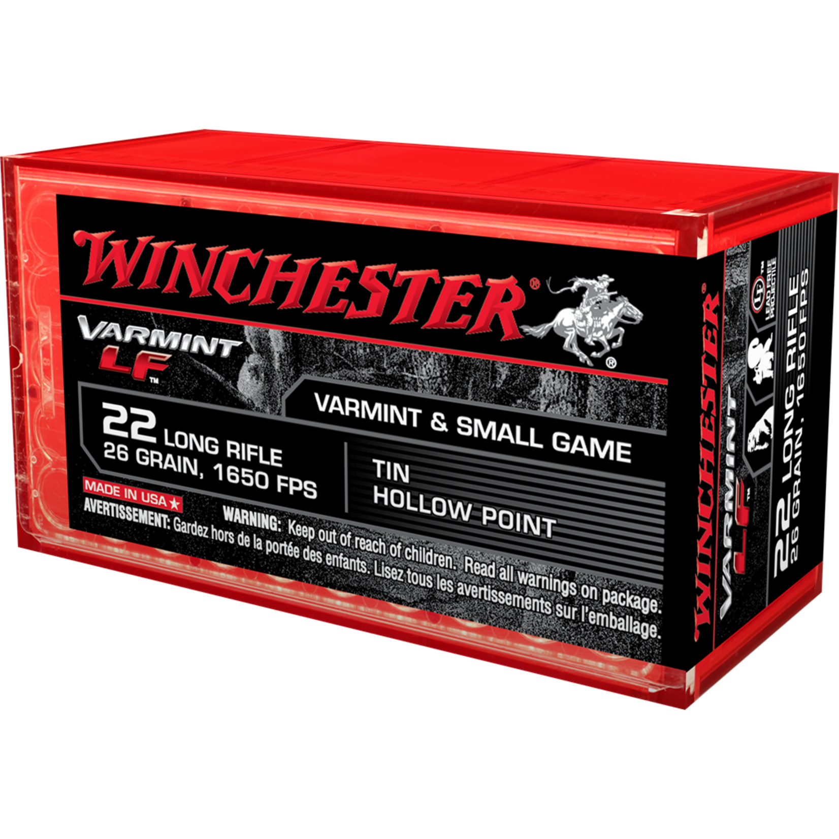WINCHESTER Munitions Winchester Varmint Lf Cal.22Lr 26Gr