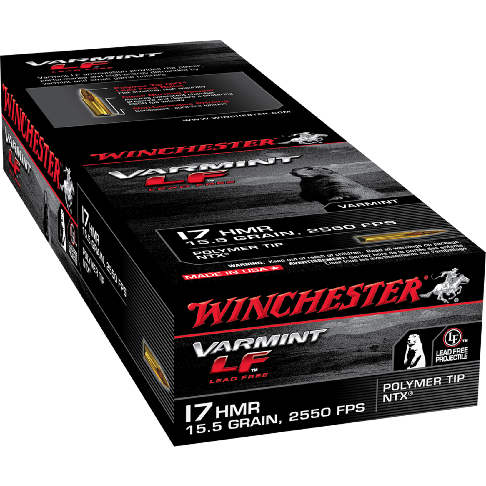 WINCHESTER Munitions Winchester Varmint LF NTX Cal.17Hmr 15.5Gr