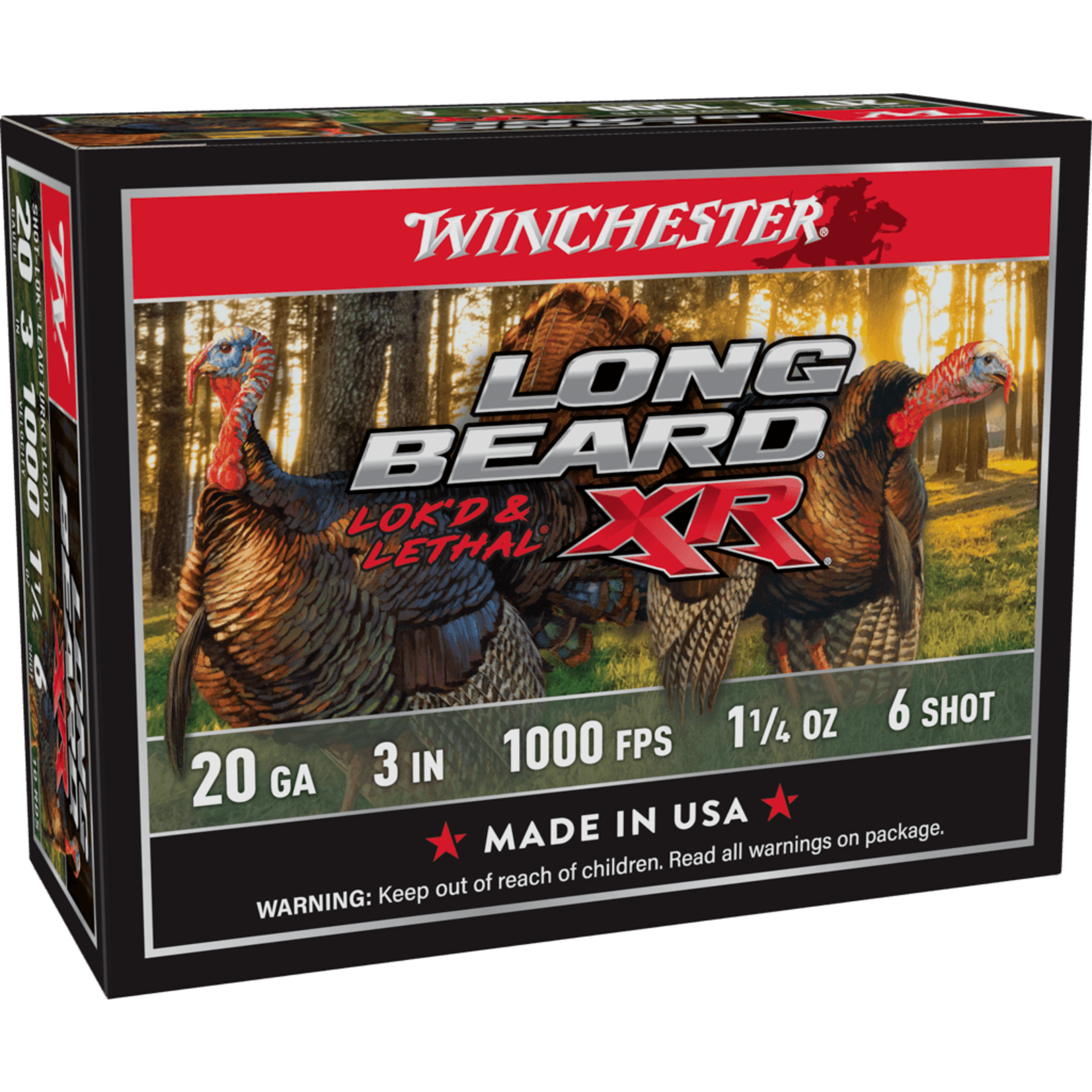 WINCHESTER Munitions Winchester Longbeard XR Cal.20 3" #6 1-1/4Oz