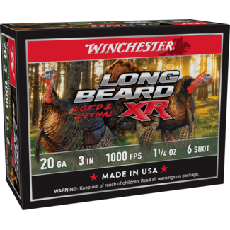 WINCHESTER Munitions Winchester Longbeard XR Cal.20 3" #6 1-1/4Oz