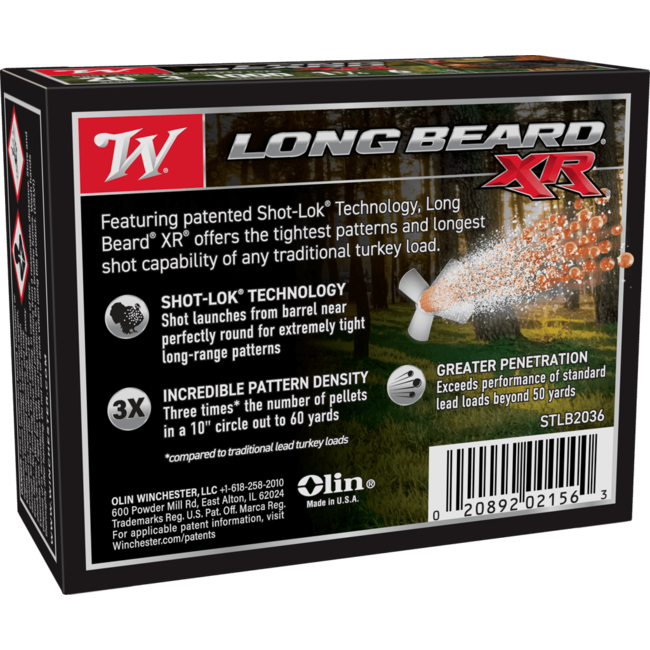 Winchester Longbeard XR Ammunition Cal.20 3" #6 1-1/4Oz