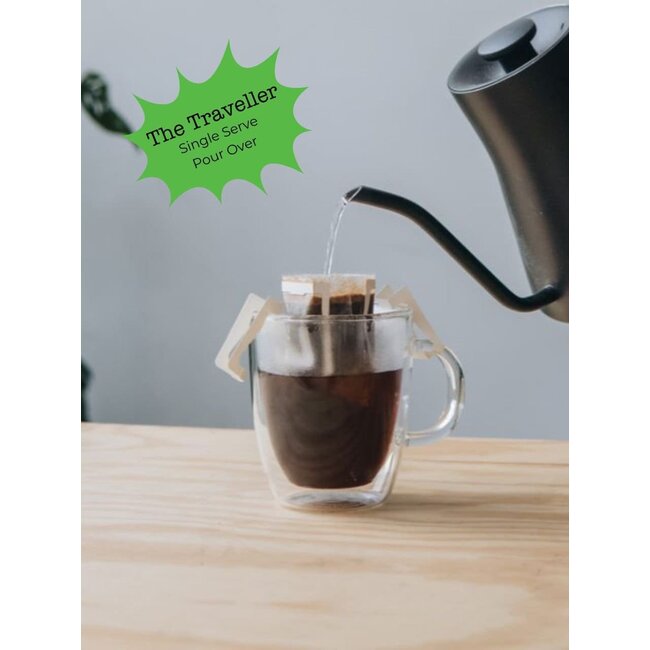 Café Moulu Coastal Coffee The Traveller 65G 5/Qté