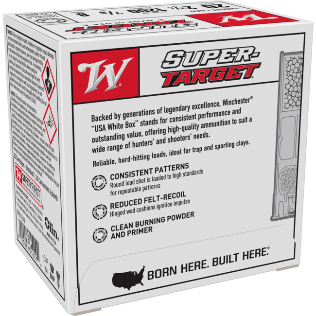 Munitions Winchester Super Target Cal.20 2-3/4" #8 7/8 Oz
