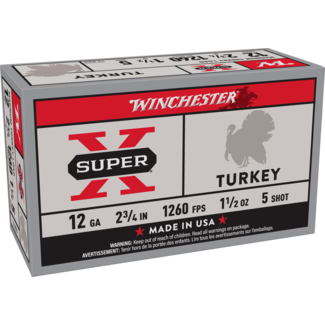 WINCHESTER Munitions Winchester Super-X Cal.12 2-3/4" #5 1-1/2 Oz