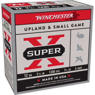 WINCHESTER Munitions Winchester Super-X Cal.12 2-3/4" #6 1-1/4 Oz