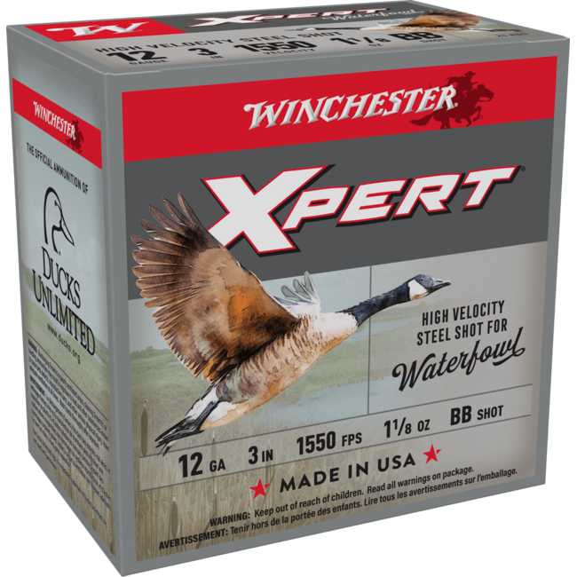 Winchester Xpert Waterfowl Ammunition Cal.12 3" #BB 1-1/8 Oz