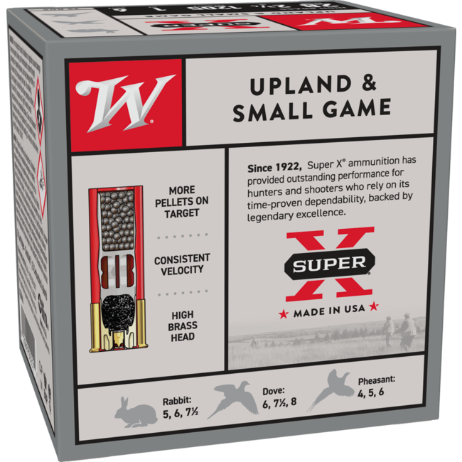Munitions Winchester Super-X Cal.28 2-3/4 #6 1Oz
