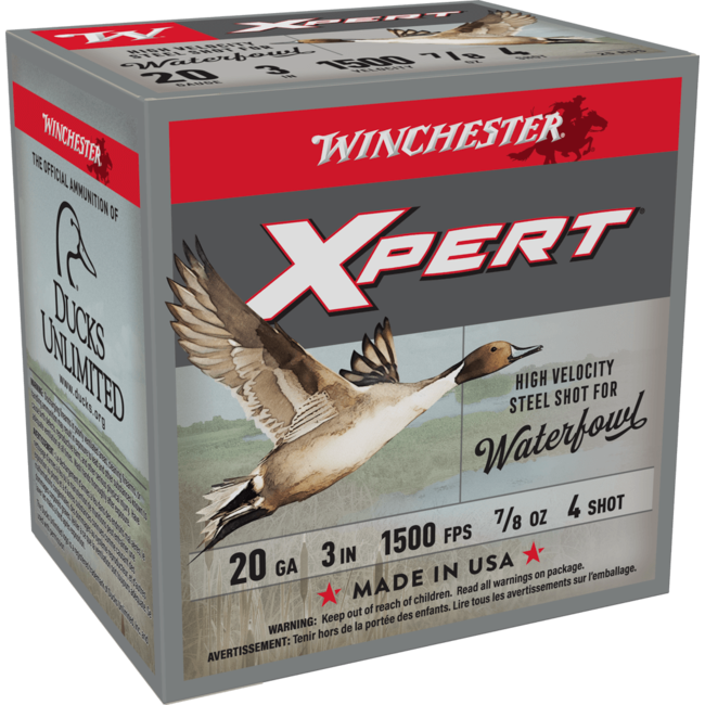 Munitions Winchester Xpert Waterfowl Cal.20 3" #4 7/8 Oz