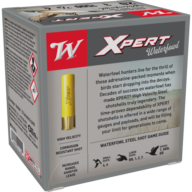 Munitions Winchester Xpert Waterfowl Cal.20 3" #4 7/8 Oz