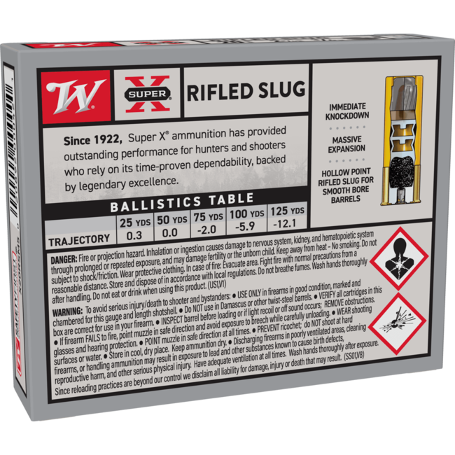 Munitions Winchester Super-X Cal.20 2-3/4" 3/4 Oz