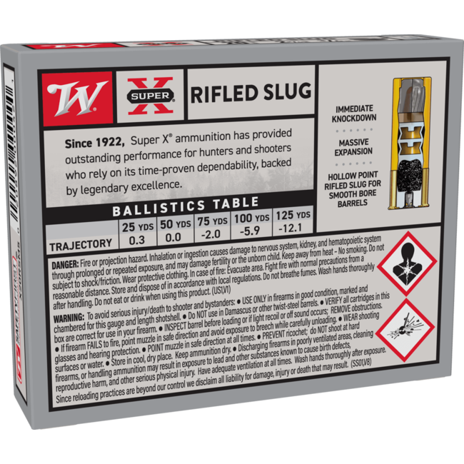 Winchester Super-X Ammunition Cal.20 2-3/4" 3/4 Oz