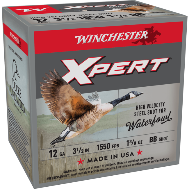 Winchester Xpert Waterfowl Ammunition Cal.12 3-1/2" #BB 1-3/8 Oz