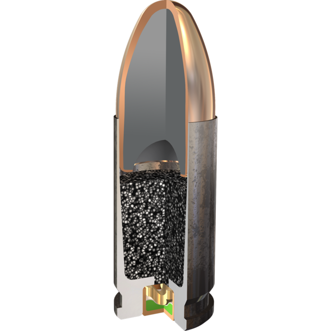 Winchester USA Forged Ammunition Cal. 9mm Luger 115Gr FMJ - Pack of 150