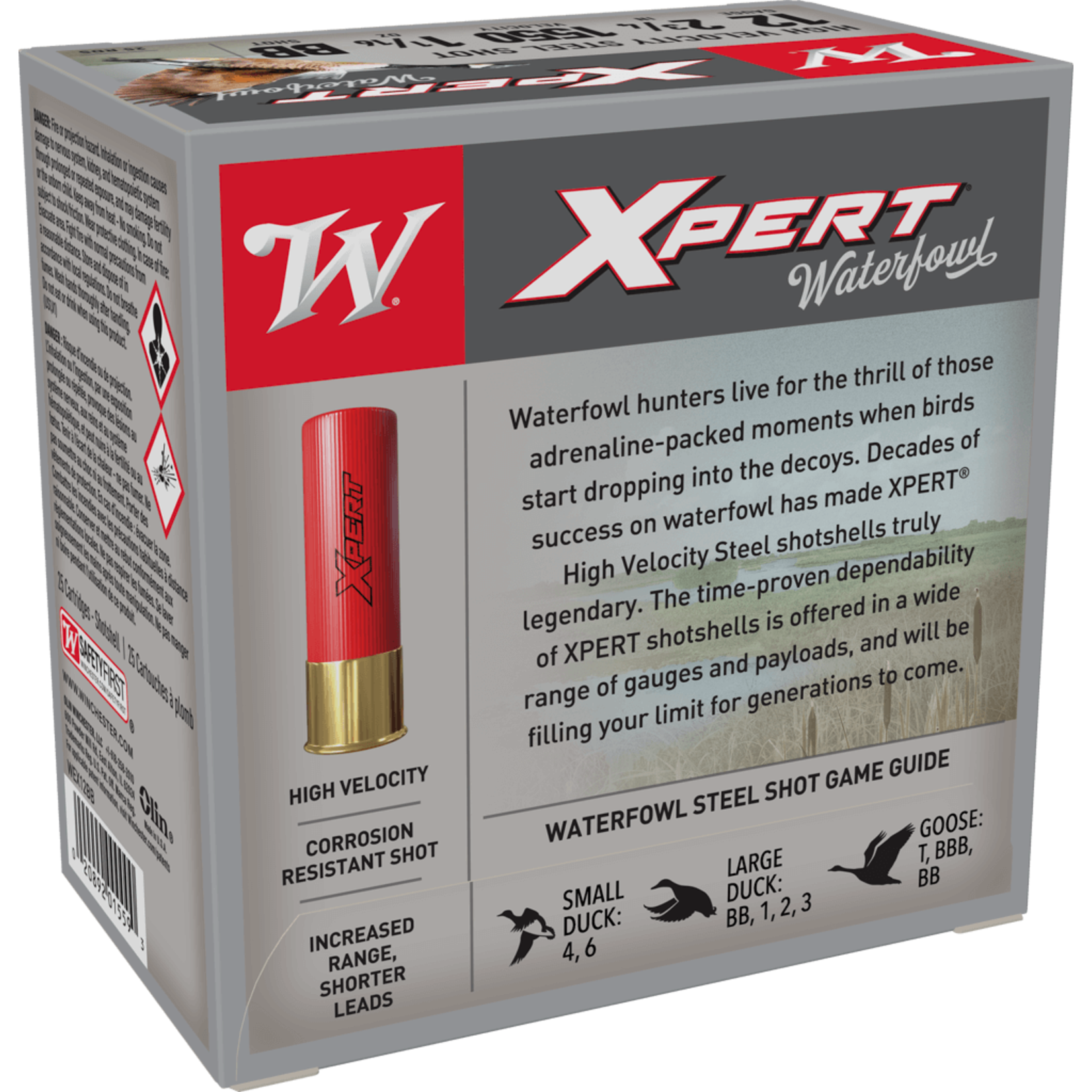 WINCHESTER Munitions Winchester Xpert Waterfowl Cal.12 2-3/4'' #BB 1-1/16 Oz