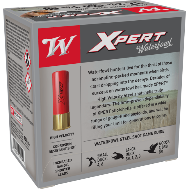 Winchester Xpert Waterfowl Ammunition Cal.12 2-3/4'' #BB 1-1/16 Oz