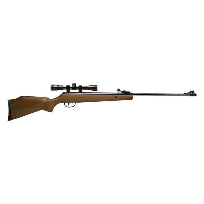 Carabine À Air Comprimé Crosman Optimus Ensemble 495 P/S Cal. 177 Pellet Bois