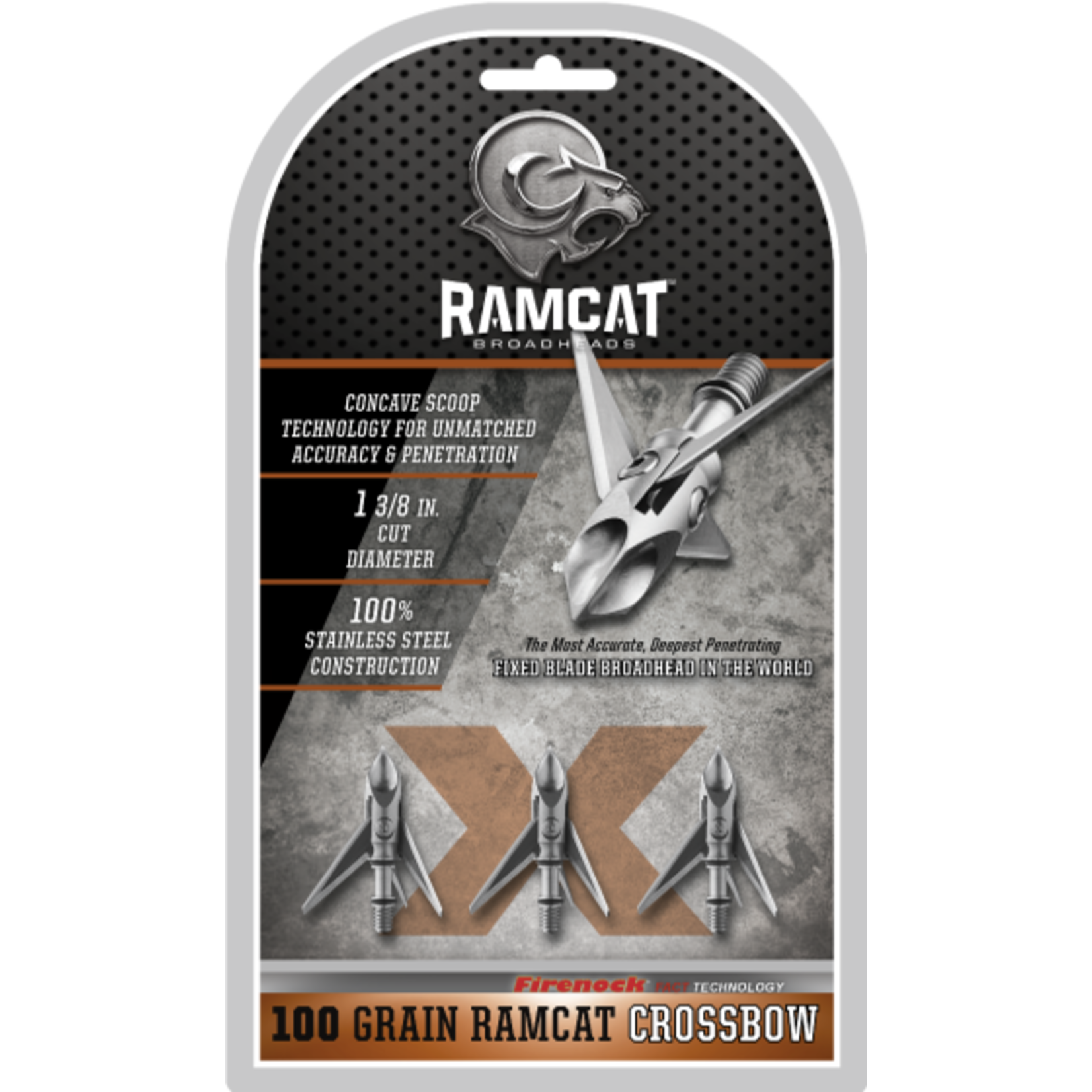 RAMCAT Pointe de Chasse Ramcat Hydroshock-x 100 Gr 3/pqt