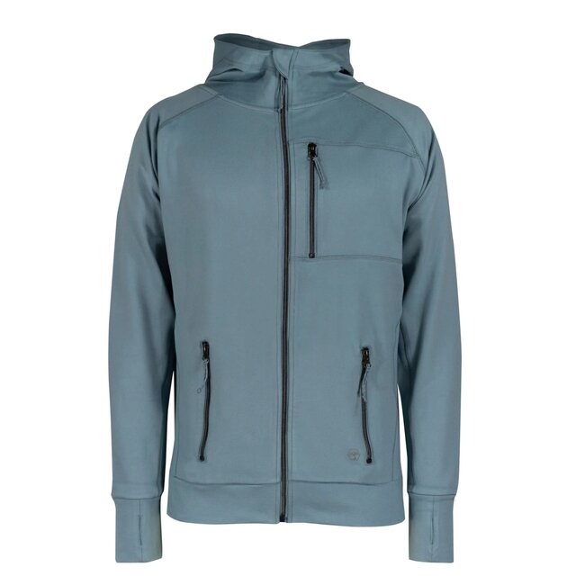 Manteau Jackfield Avec Capuchon Homme Bleu