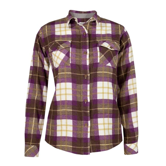 Jackfield Flannel Shirt Women's Prune