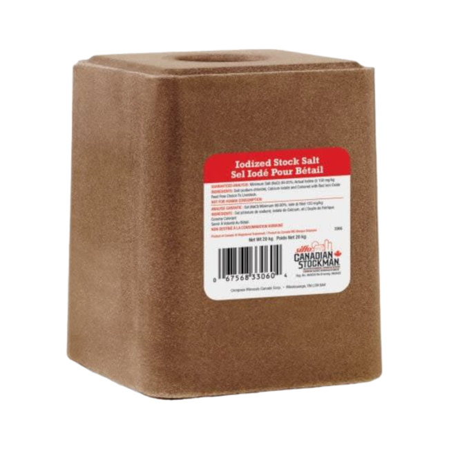 Red Iodized Salt Block 20 Kg