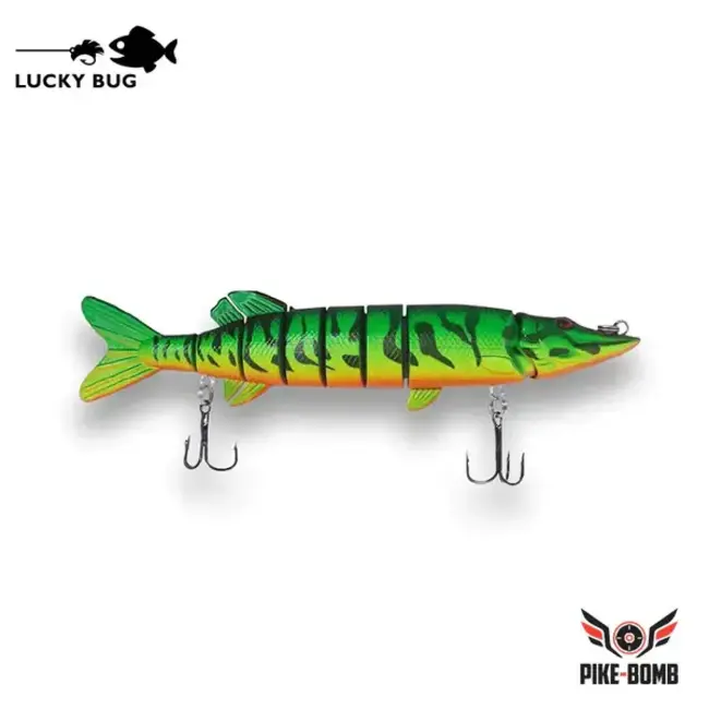 Leurres Lucky Bug  Pike Bomb 5''