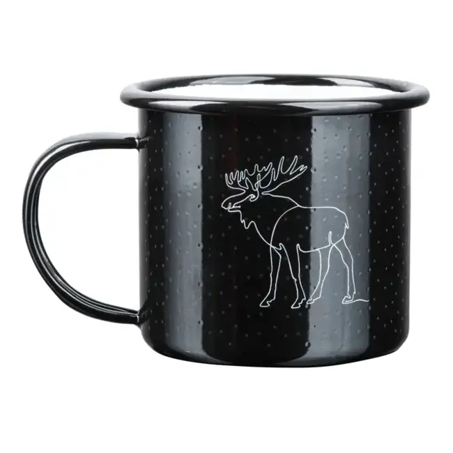 Tasse Émaillée Pronature Quench Noire
