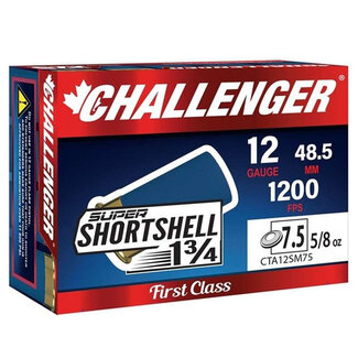CHALLENGER Munition Challenger  Shortshell  Cal.12 #7.5 5/8oz 20/bts