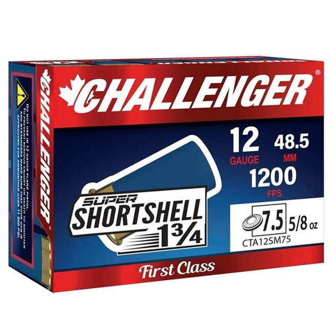 Munition Challenger  Shortshell  Cal.12 #7.5 5/8oz 20/bts