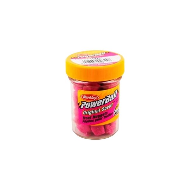 Appâts Berkley Powerbait Trout Nuggets Rose 1.1 Oz