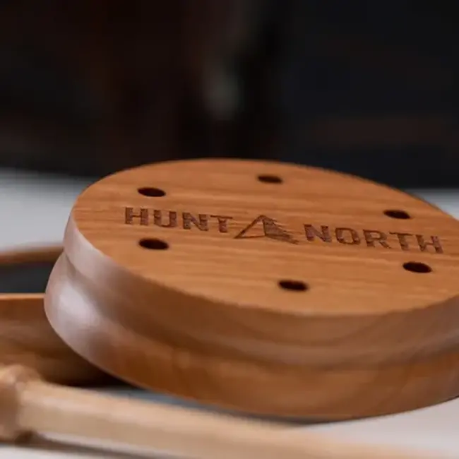 Hunt North Turkey Call Friction Slate - Cherry Wood