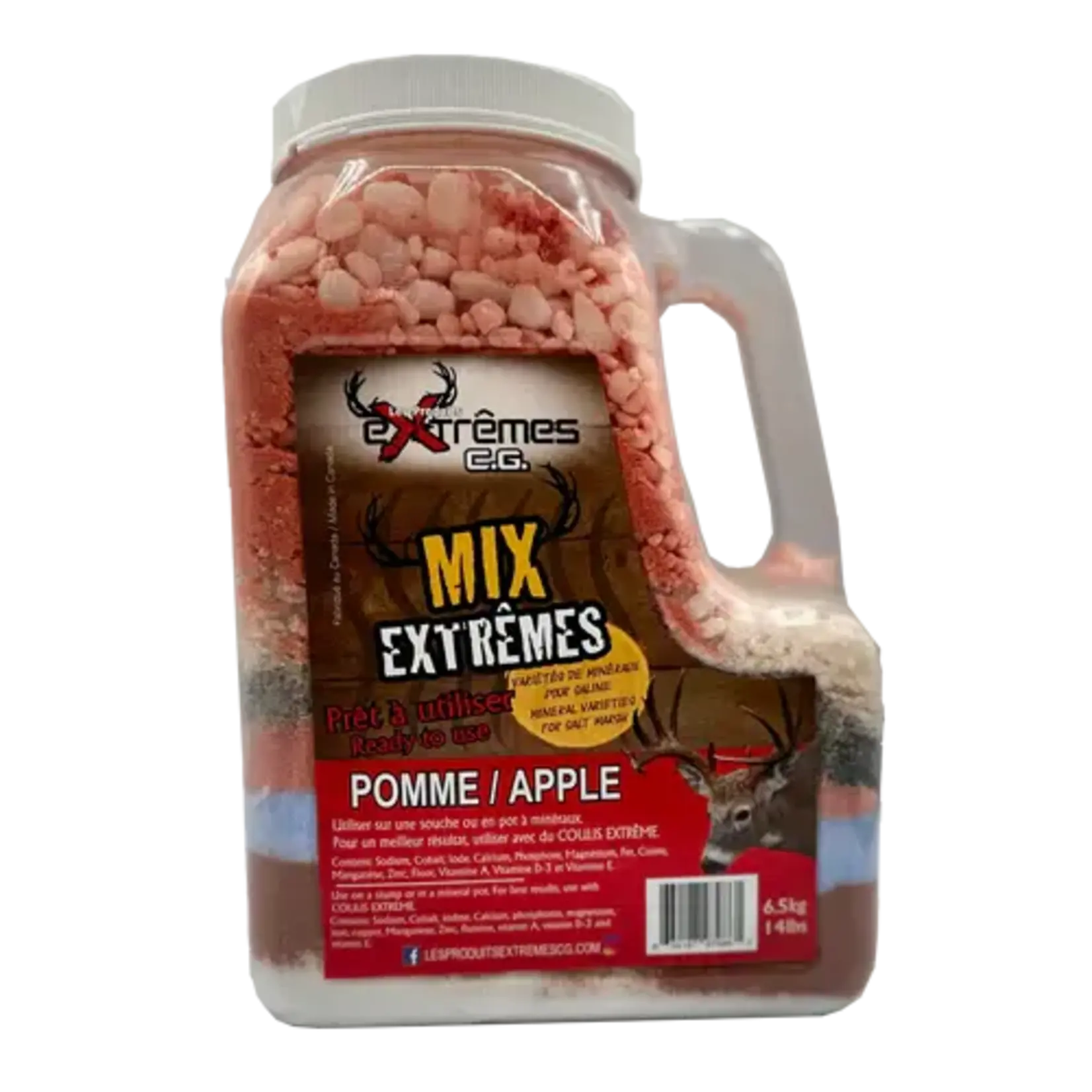 LES PRODUITS EXTRÊMES C.G Minéraux Mix Extrême Saveur de Pomme 6.5kg