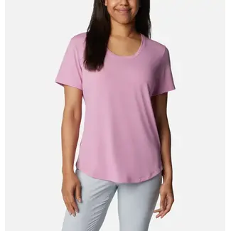 COLUMBIA Columbia Slack Water Knit Tee II Women's Shirt - Minuet