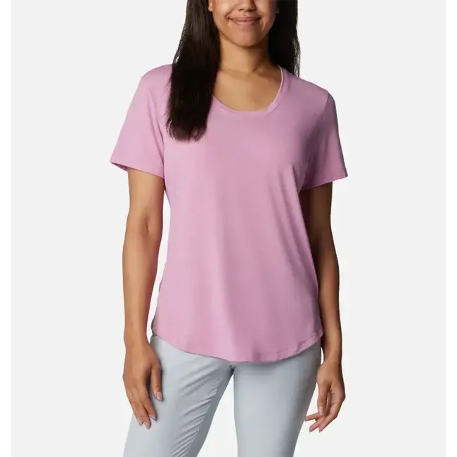 Columbia Slack Water Knit Tee II Women's Shirt - Minuet