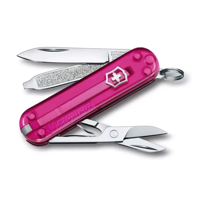 Victorinox Classic SD Candy Folding Knife Transparent