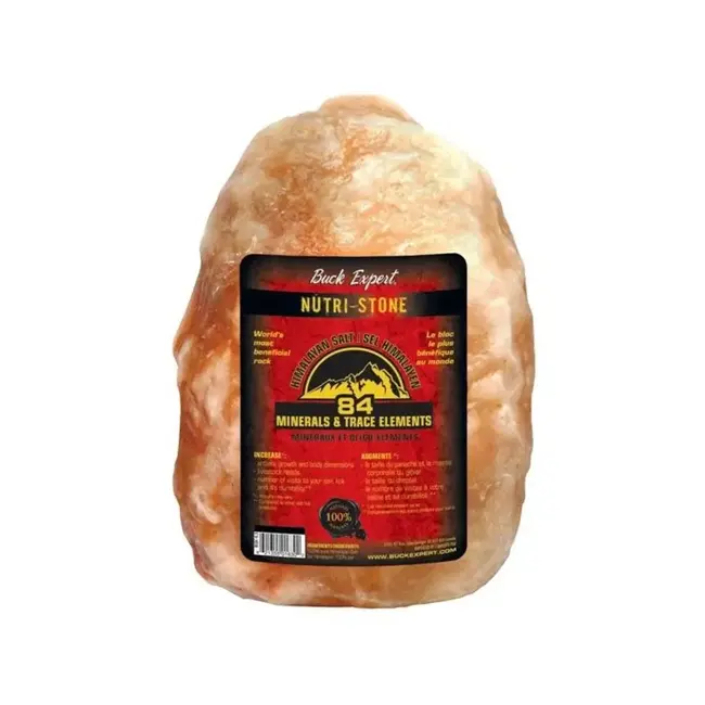 Buck Expert Himalayan Nutri Stone Pink Salt 10Kg