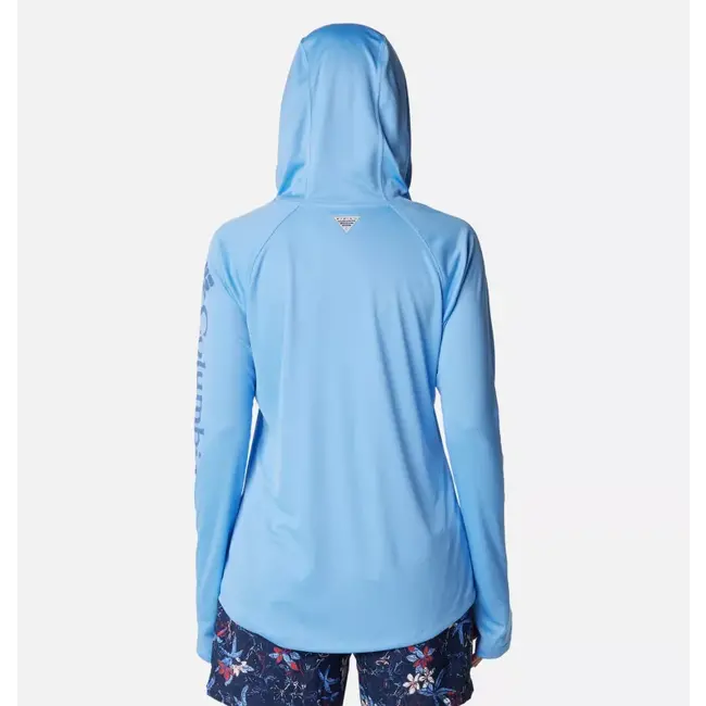 Chandail à Capuchon Columbia Hoodie Tidal Tee Femme  Bluebell