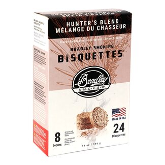 BRADLEY Bisquettes Bradley Mélange Du Chasseur 24/pqs