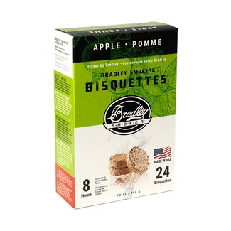 BRADLEY Bisquettes Bradley Pomme 24/Pqt