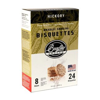 BRADLEY Bradley Hickory Bisquettes 24/Pkg