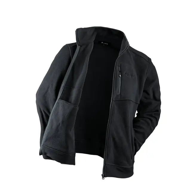 Alper Vars Fleece Coat Men's Black