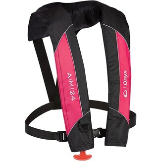 ONYX Onyx Pink Self-Inflating Life Jacket