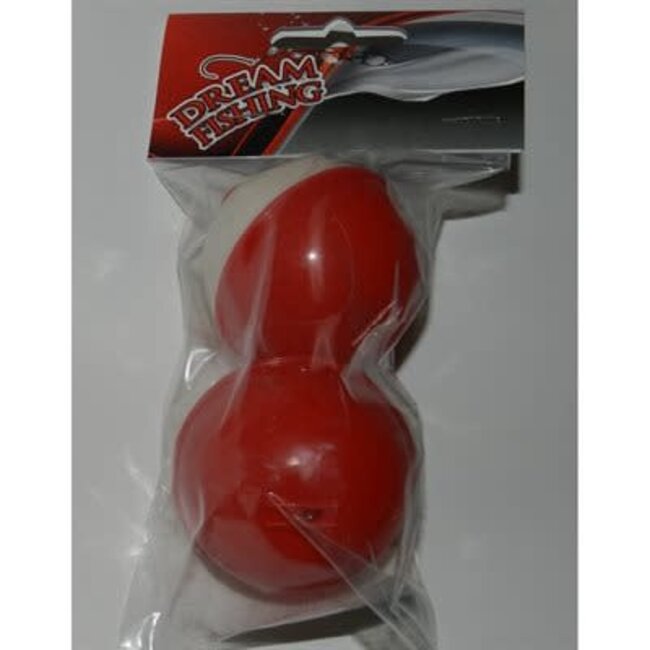 Dream Fishing Float 2/Pkg Red/White