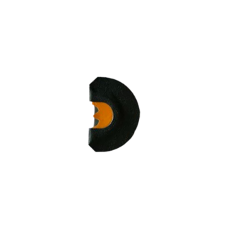 RECALL DESIGNS Recall Designs Turkey Call Diaphragm, Black/Orange