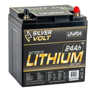 SILVER VOLT Lithium Battery Silver Volt 24Ah 307.2Wh