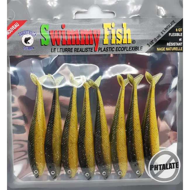 Target Baits Swimmy Fish Jigs 4-1/4'' 6/Pkg