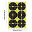 Allen Ez Aim Non-Adhesive Bull'S-Eye Paper Targets 12.5X18 8/Pkg