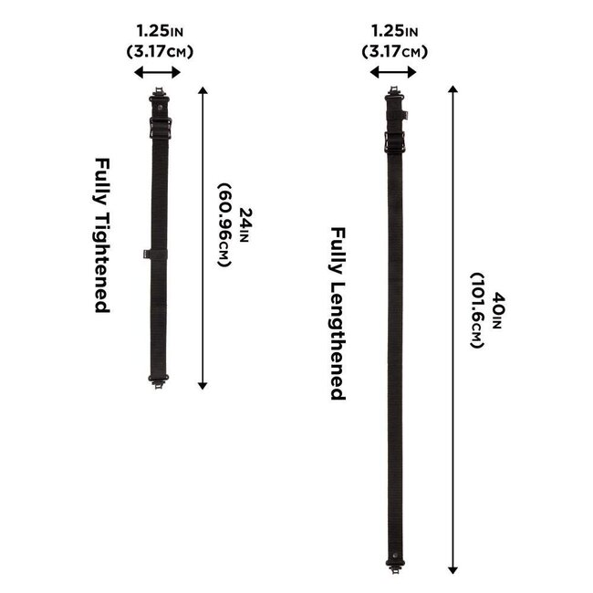 Courroie Allen Web Slide-N-Lock