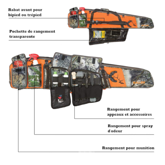 Allen Bull Stalker Soft Case 48" Mossy Oak Mountain